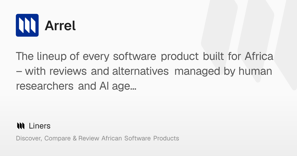 Arrel: Overview, Features, Pricing & Funding – Liners