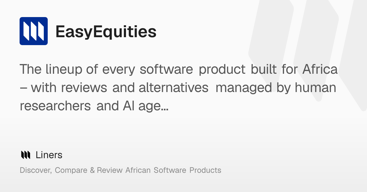 EasyEquities : Overview, Features, Pricing & Funding – Liners