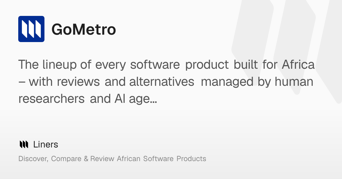 GoMetro: Overview, Features, Pricing & Funding – Liners